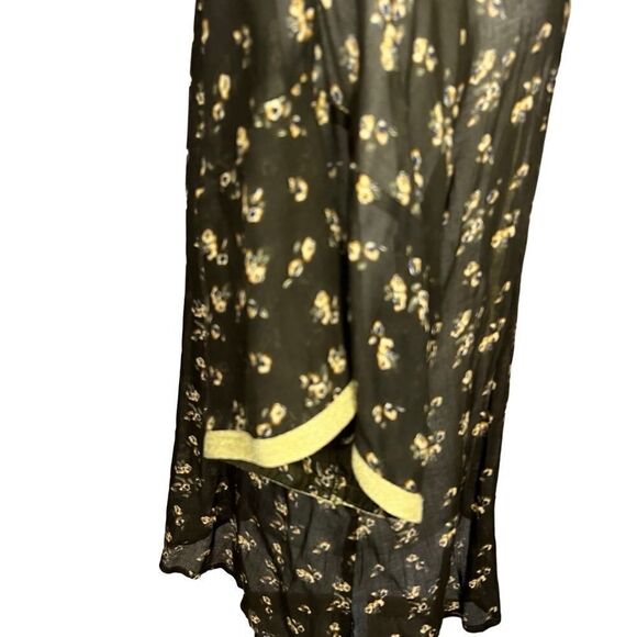 Natural Life Lightweight Kimono. Short Sleeves. Brown and Gold. One Size. NEW!! - Picture 4 of 10